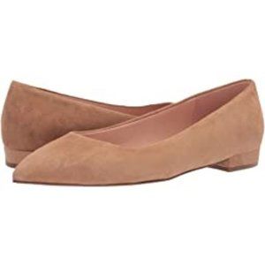 J.Crew Women's Pointy Toe Flat in Suede